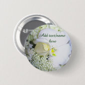 Badge Rond 5 Cm Bonjour_ (Devant & derrière)