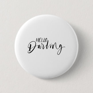 Badge Rond 5 Cm Bonjour ma chérie