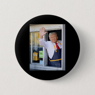 Badge Rond 5 Cm Bonjour Obtenez Votre Burger Donald Trump Cooks Fr