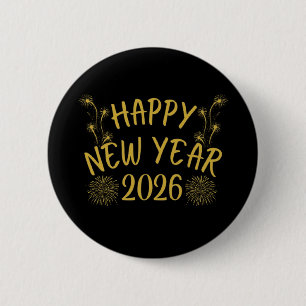 Badge Rond 5 Cm Bonne année 2026