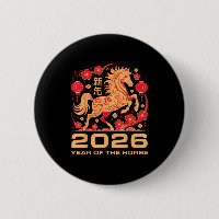 Bonne année-année du cheval Nouvel An chinois
