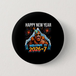 Badge Rond 5 Cm Bonne année Bienvenue à 2026-7 Mème drôle 67 Gros
