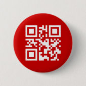 Badge Rond 5 Cm Bonne année ! — Code QR (Devant)