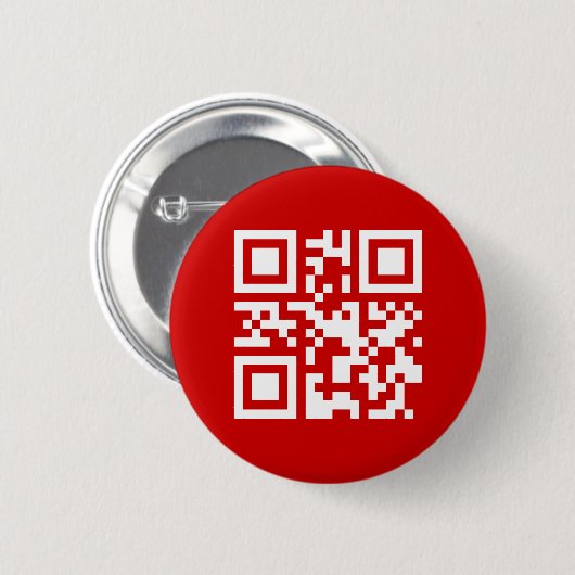 Badge Rond 5 Cm Bonne année ! — Code QR (Devant & derrière)