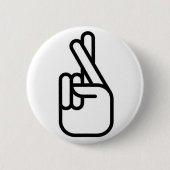 Badge Rond 5 Cm Bonne chance (Devant)