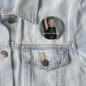 Badge Rond 5 Cm Bonne chance Danielle (En situation)