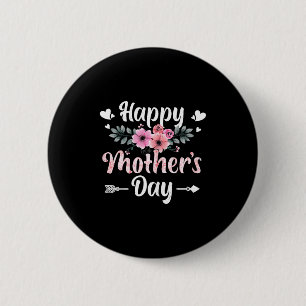 Badge Rond 5 Cm Bonne fête des mères aux femmes maman maman chérie