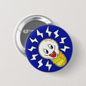 Badge Rond 5 Cm Bonne idée (Devant & derrière)