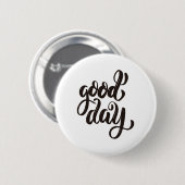 Badge Rond 5 Cm bonne journée (Devant & derrière)