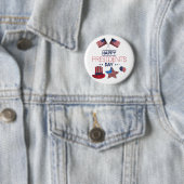 Badge Rond 5 Cm Bonne journée du Président (En situation)