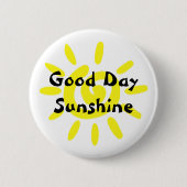 Badge Rond 5 Cm Bonne journée Sunshine Cuisine (Devant)