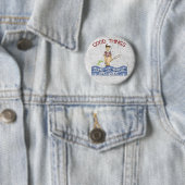 Badge Rond 5 Cm Bonne pêche de choses (En situation)