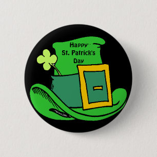 Badge Rond 5 Cm Bonne Saint Patrick's Day_