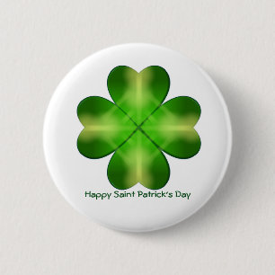 Badge Rond 5 Cm Bonne Saint Patrick's Day