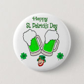 Badge Rond 5 Cm Bonne Saint Patrick's Day (Devant)
