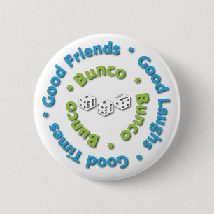 Badge Rond 5 Cm bons amis de bunco