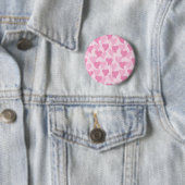 Badge Rond 5 Cm Bons Coeurs Motif sans couture (En situation)