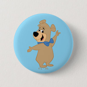 Badge Rond 5 Cm Boo Boo Bear Armoiries Large