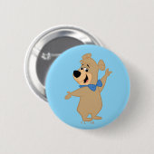 Badge Rond 5 Cm Boo Boo Bear Armoiries Large (Devant & derrière)