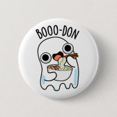 Badge Rond 5 Cm Boo-don Funny Ghost Udon Pun (Devant)