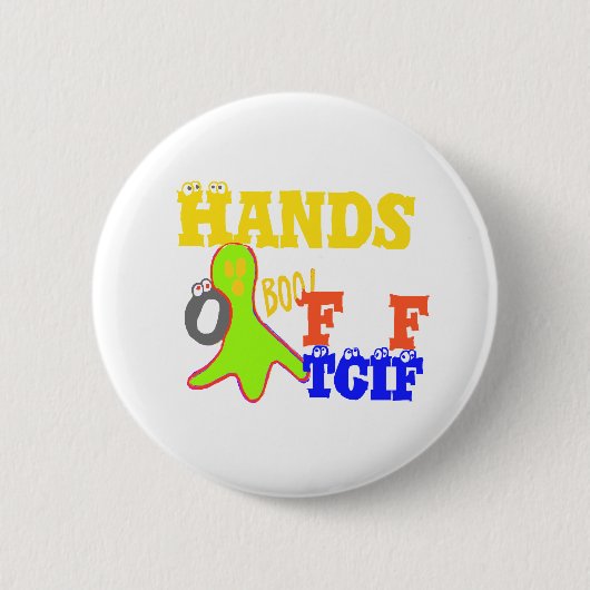 Badge Rond 5 Cm Boo d'or ! Fille TGIF Merci Dieu Son Vendredi Haku (Devant)