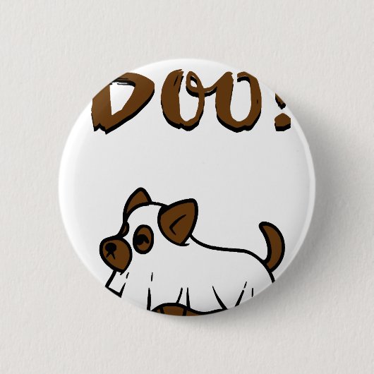 Badge Rond 5 Cm Boo Halloween (Devant)
