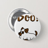 Badge Rond 5 Cm Boo Halloween (Devant & derrière)