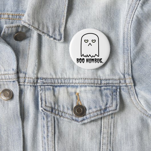 Badge Rond 5 Cm Boo Humbug (En situation)
