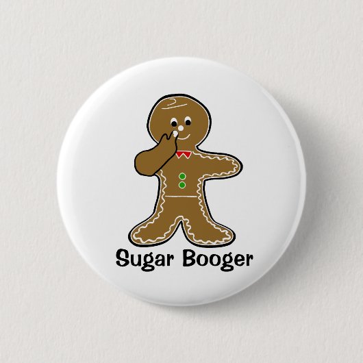 Badge Rond 5 Cm Booger à sucre (Devant)