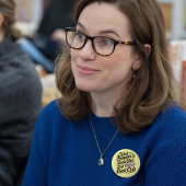 Badge Rond 5 Cm Book Club, groupes de lecteurs, libraires