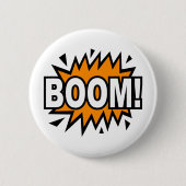 Badge Rond 5 Cm Boom (Devant)