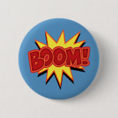 Badge Rond 5 Cm Boom ! (Devant)