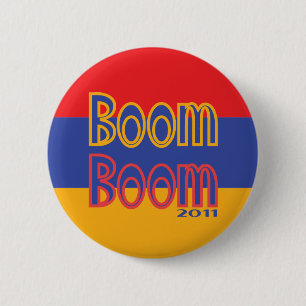 Badge Rond 5 Cm Boom de boom