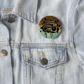 Badge Rond 5 Cm BoomBox (En situation)