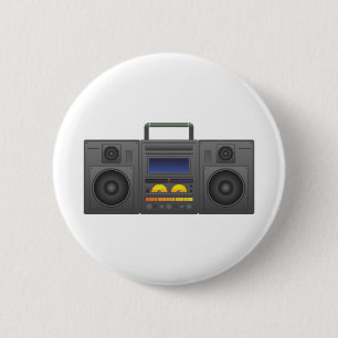 Badge Rond 5 Cm Boombox