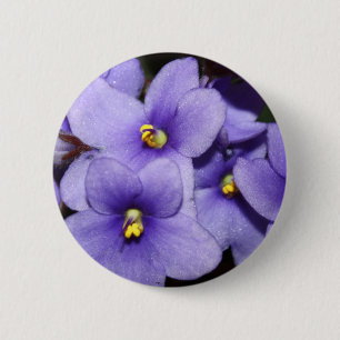 Badge Rond 5 Cm Boquet violet