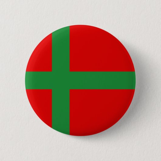 Badge Rond 5 Cm Bornholm, Danemark (Devant)