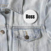 Badge Rond 5 Cm Boss (En situation)