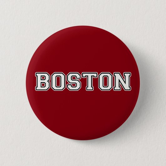 Badge Rond 5 Cm Boston (Devant)