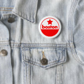 Badge Rond 5 Cm Boston (En situation)