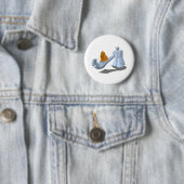 Badge Rond 5 Cm Bot-terfly (En situation)