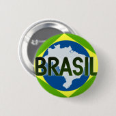 Badge Rond 5 Cm Botom Brésil 002 (Devant & derrière)