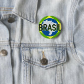 Badge Rond 5 Cm Botom Brésil 002 (En situation)