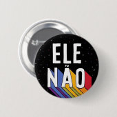 Badge Rond 5 Cm Bóton 'IL NON " (Devant & derrière)