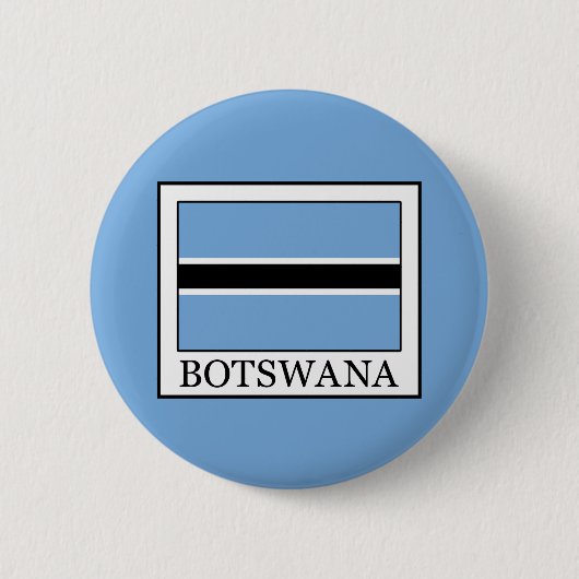 Badge Rond 5 Cm Botswana (Devant)