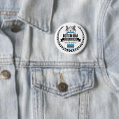 Badge Rond 5 Cm Botswana (En situation)