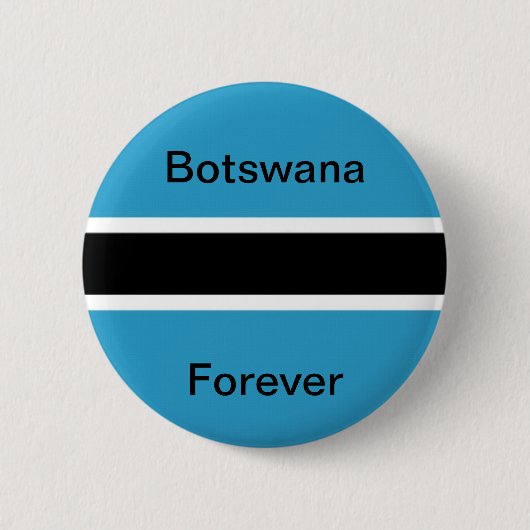 Badge Rond 5 Cm Botswana (Devant)