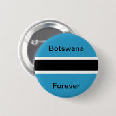 Badge Rond 5 Cm Botswana (Devant & derrière)