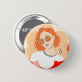 Badge Rond 5 Cm Bottom Mamamoo Hwasa (Devant & derrière)
