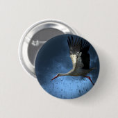 Badge Rond 5 Cm Bouche (Devant & derrière)
